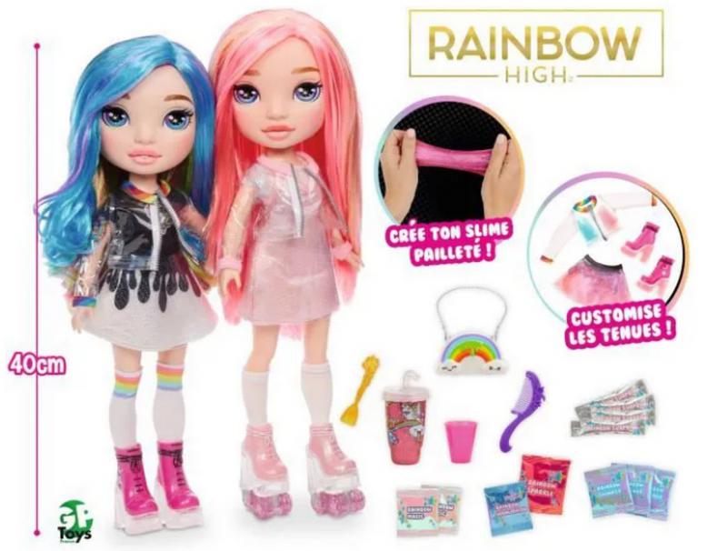 Promo Poupée rainbow high série 3 chez Hyper U