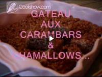 Gâteau aux carambars et chamallows