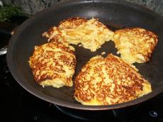 Galettes de courgettes