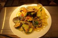 Spaghettis aux palourdes ou Linguine alla vongole