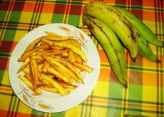 Frites de bananes plantain (Côte d\'Ivoire)
