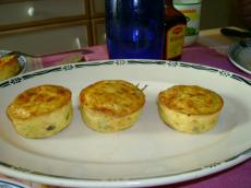 Petits flans de courgette