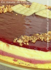 Bavarois Framboises / Chocolat Blanc