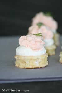 Bouches Saumon-Boursin