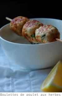 Boulettes de Poulet aux Herbes