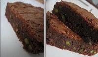 Brownies Gourmands  la Pistache 