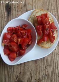 Bruschetta aux Tomates-Cerises