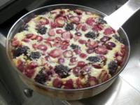 Clafoutis aux Fruits Rouges