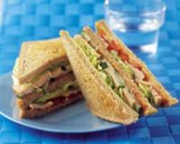 Club Sandwich Complet au Rôti de Dinde