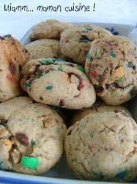 Cookies au M & Ms