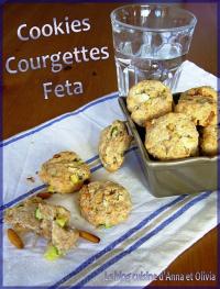 Cookies Courgette et Feta
