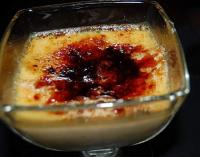 Crème Brûlée à la Réglisse et à la Mangue