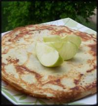 Crpes aux Pommes et Calvados