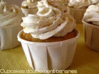 Cupcakes Doublement Bananes