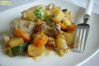 Fricasse de Poulet au Thym Citron