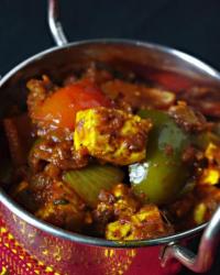 Kadhai Paneer (Indien)