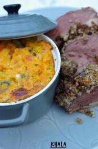 Magret de Canard en Crumble et sa Cassolette de Carottes