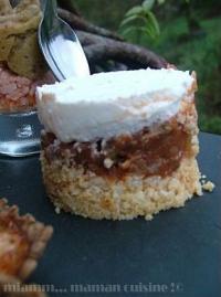 Mini Cheese Cakes à la Caponata d\'Aubergines & au Chèvre Frais