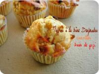 Muffins  la Biere Desprados, Carottes et Baies de Goji