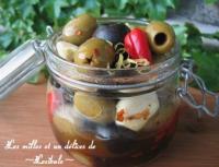 Olives Marines Citron et Ail