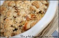 P\'tit Crumble de Poulet aux Champignons, Noix et Noisettes