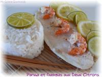 Pangas et Gambas aux Deux Citrons