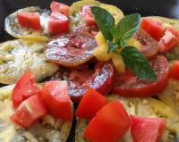 Salade de Tomates Tricolores