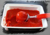 Sorbet aux Fraises