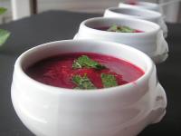 Soupe Frache aux Framboises