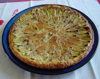 Tarte  la Rhubarbe