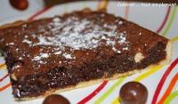 Tarte Chocolat Mousseuse et Croquante  la fois