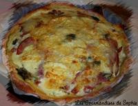 Tarte Extra Lgre aux Poireaux