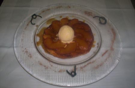 Tarte Tatin et sa Glace Vanille