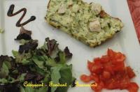 Terrine de Courgettes au Poulet et  lOrigan