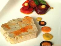 Terrine de Foie Gras de la Mer, Carottes Glaces Multicolores