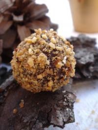 Truffes Chocolat Noir/Pâte de Spéculoos Enrobage Pralin