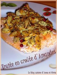 Truite en Crote d\'Amandes