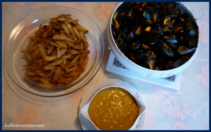  Moules au Curcuma