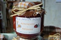 Confiture abricots et mres