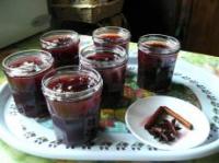 Confiture de quetsches aux pices