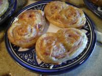 Palmiers au jambon