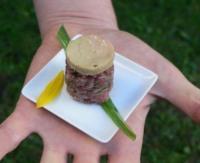 Tartare boeuf et foie gras