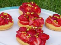 Mini gteaux aux fraises