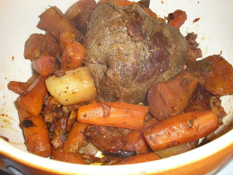 paule de Veau et ses Lgumes en Cocotte