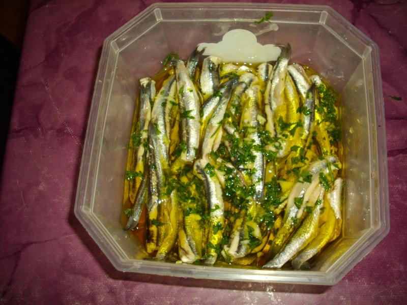 Anchois Marins au Vinaigre Blanc