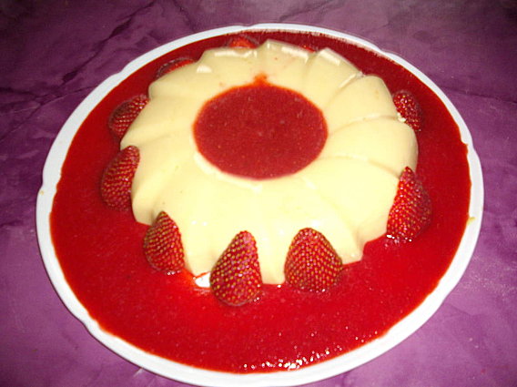 Bavarois aux Fraises