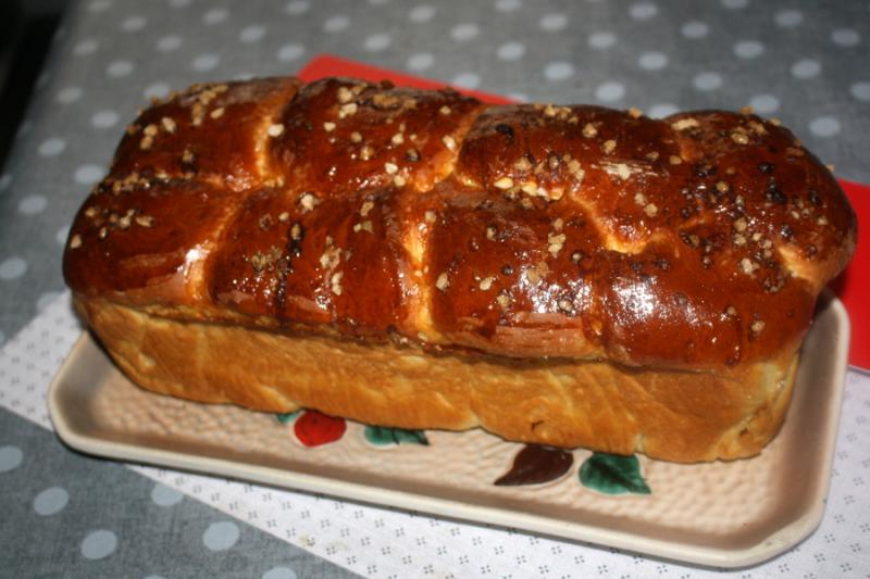 Brioche au fromage blanc.