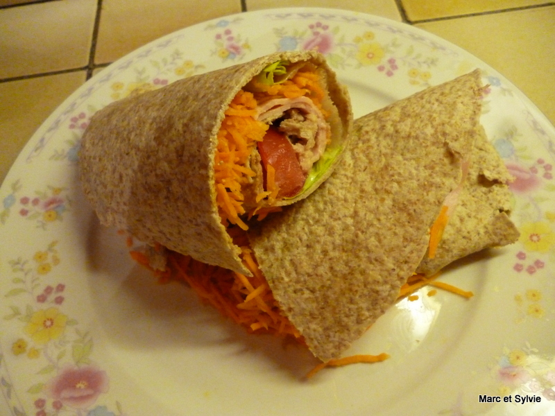 MES WRAPS DU SAMEDI SOIR