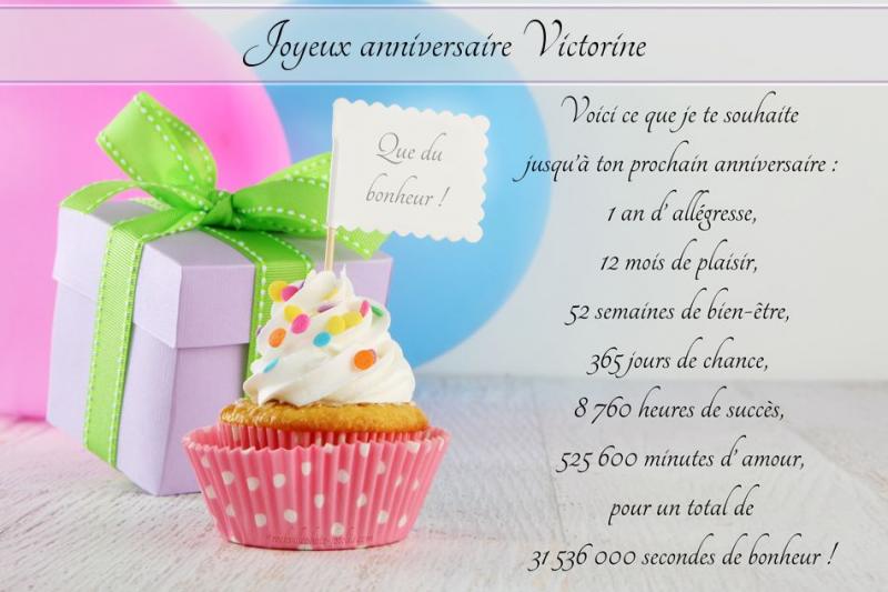 Anniversaire blogueuse 