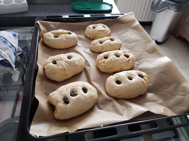 Petit pain brioche a la cannelle 